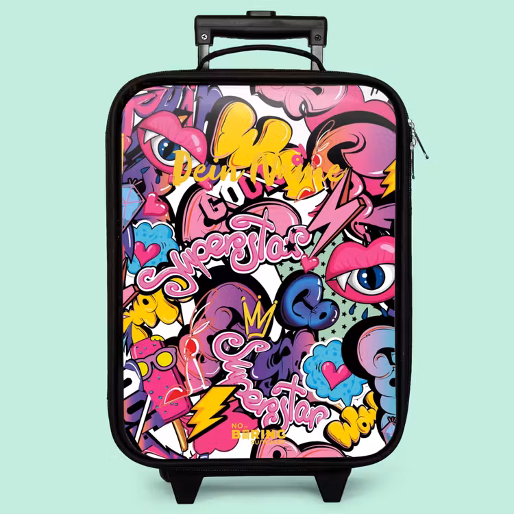 Kinderkoffer - Girly Graffiti — 3