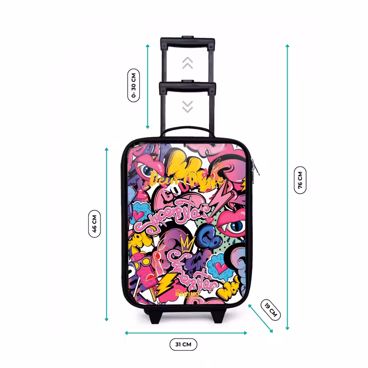 Kinderkoffer - Girly Graffiti — 7