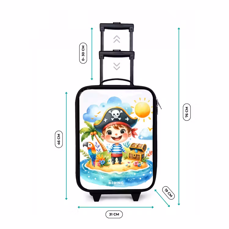 Kinderkoffer - Pirat auf einer Insel — 5
