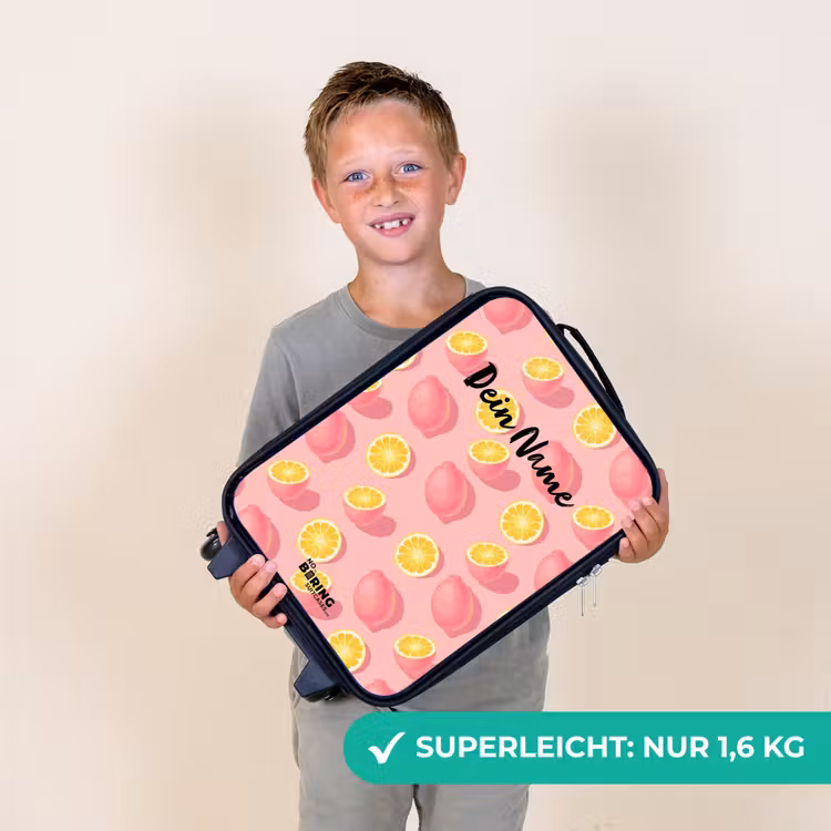 Kinderkoffer - Rosa Limoncello — 2