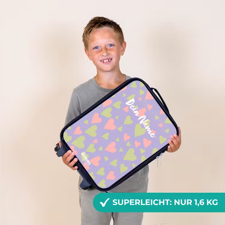 Kinderkoffer - Schöner Flieder — 2