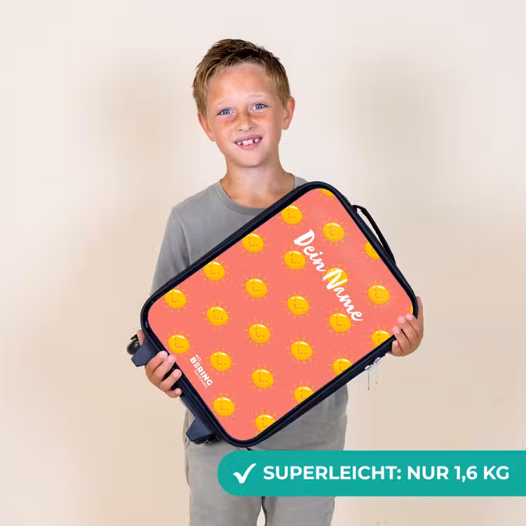Kinderkoffer - Sonnige Lage Koralle — 2