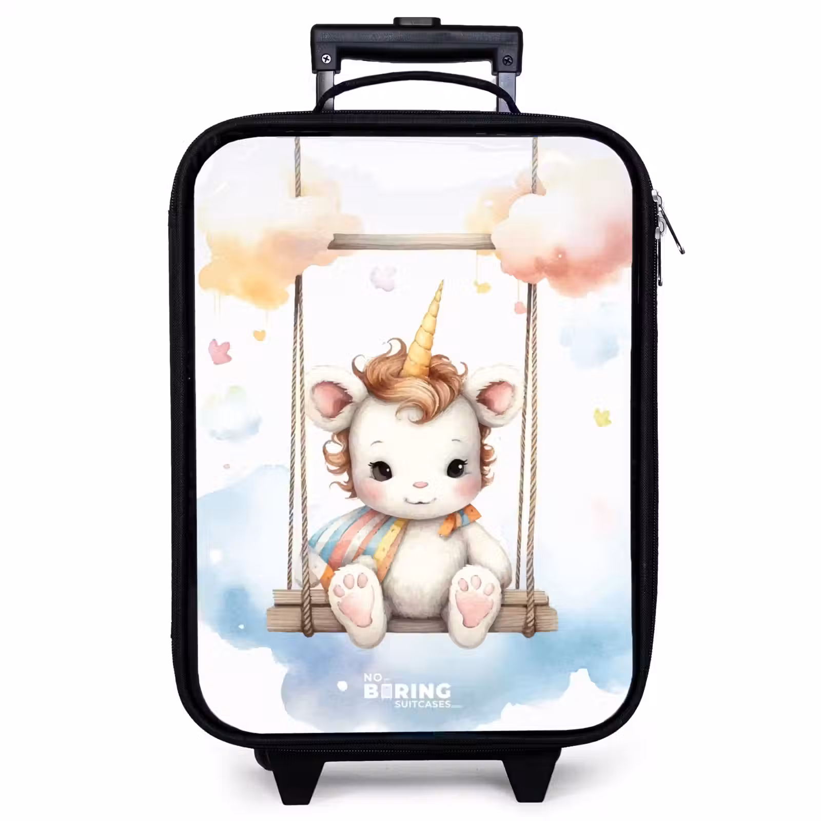 Kinderkoffer - Schaukelndes Baby-Einhorn — 1