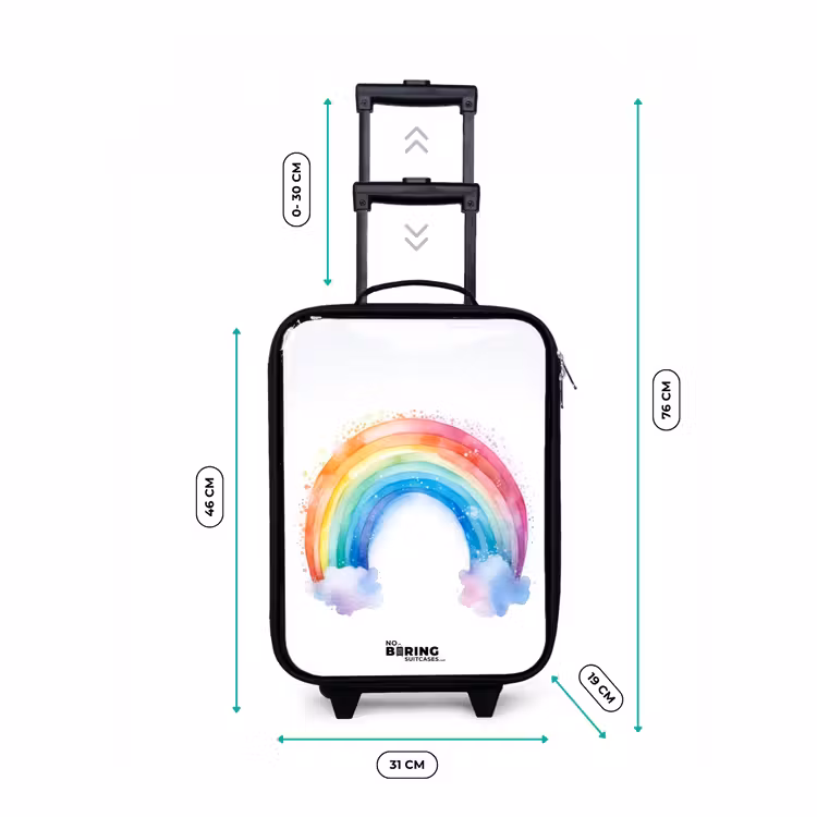 Kinderkoffer - Aquarell Regenbogen — 4