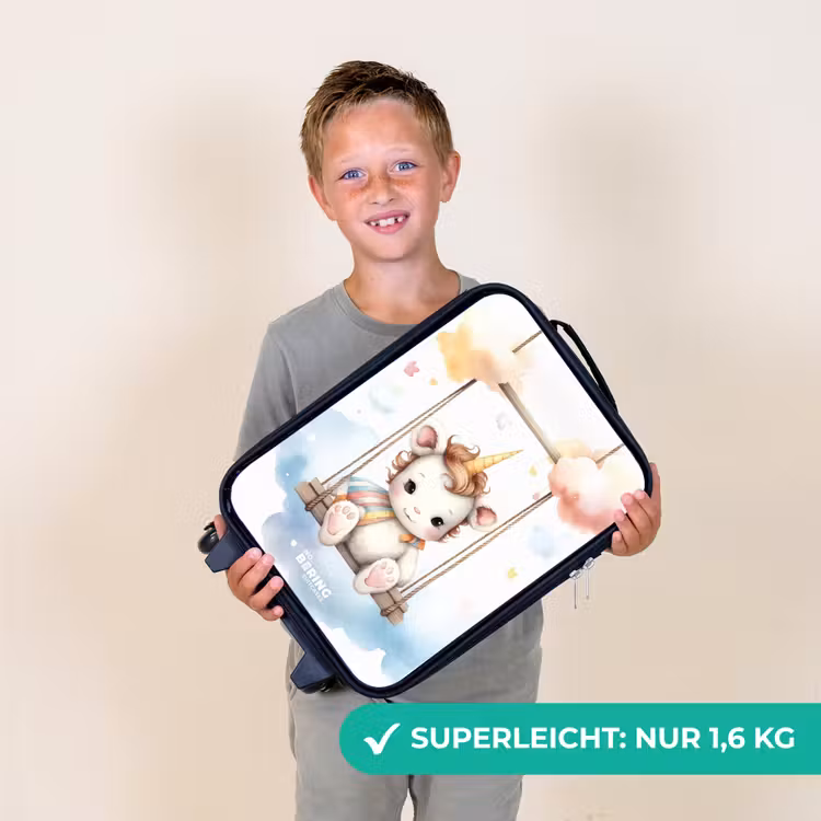 Kinderkoffer - Schaukelndes Baby-Einhorn — 2