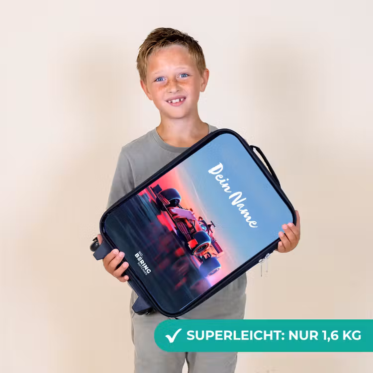 Kinderkoffer - Roter Renner — 2
