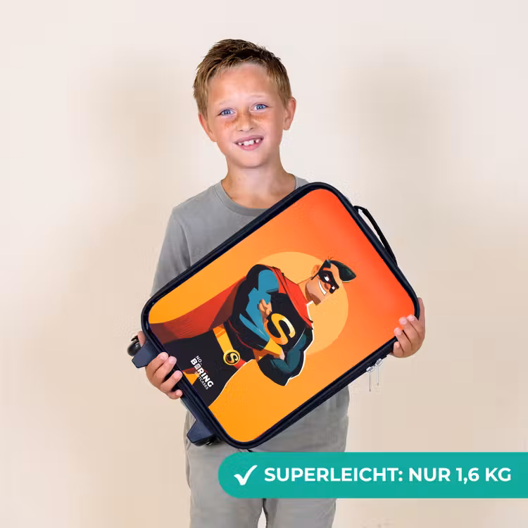 Kinderkoffer - Sonnige Superheldin — 2