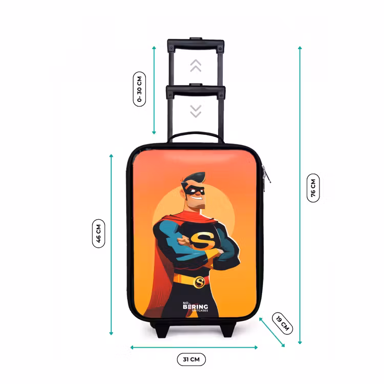 Kinderkoffer - Sonnige Superheldin — 7