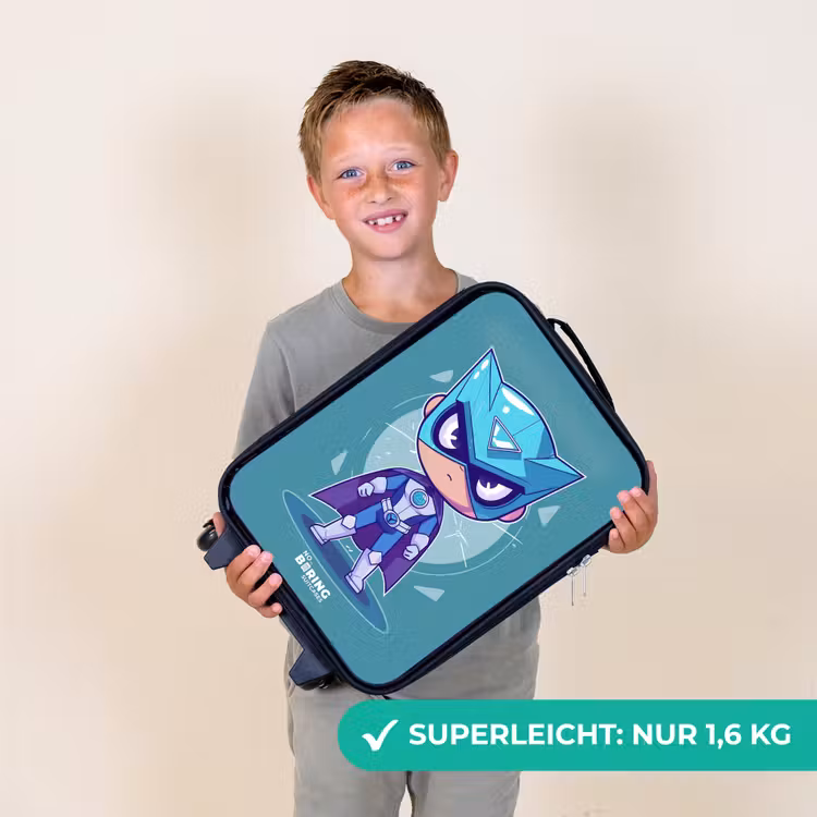 Kinderkoffer - Türkisfarbener Tornado — 2