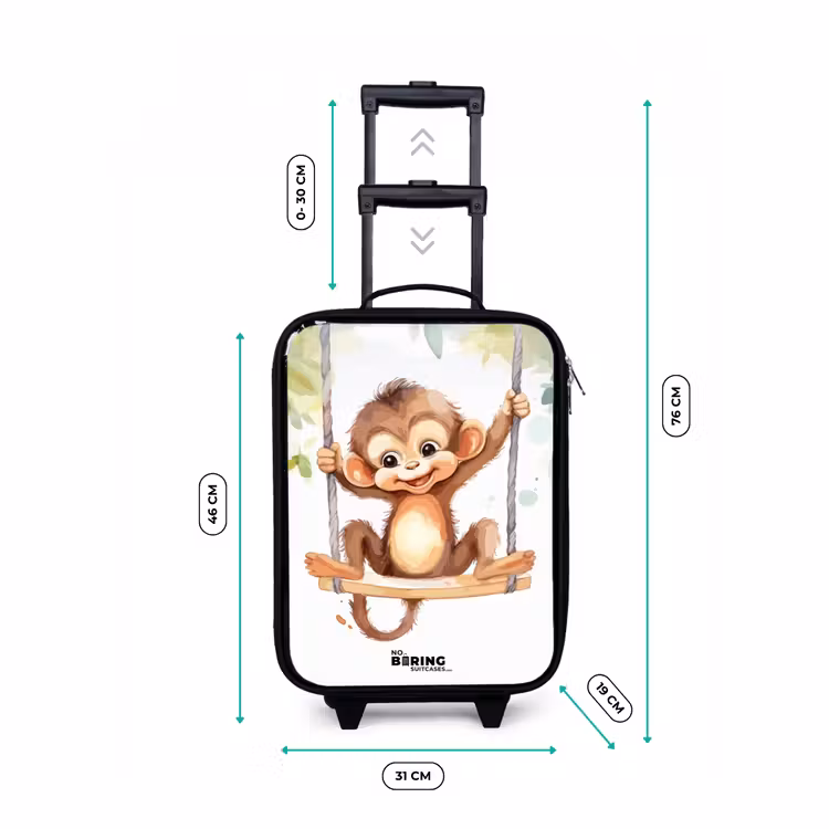 Kinderkoffer - Schaukelnder Großer Affe — 6