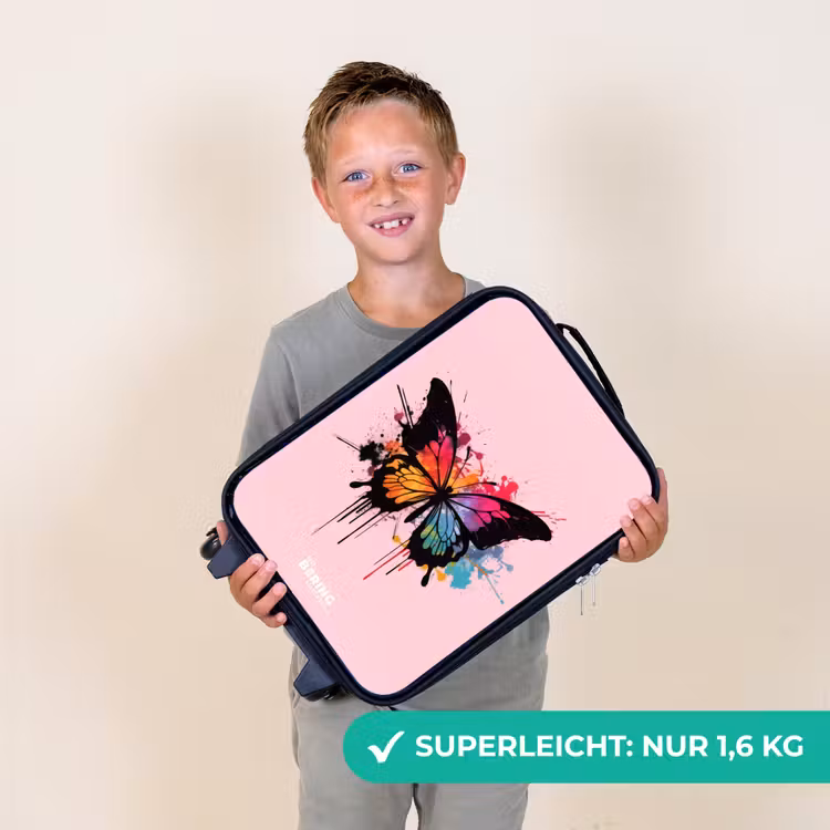 Kinderkoffer - Schmetterling malen — 2