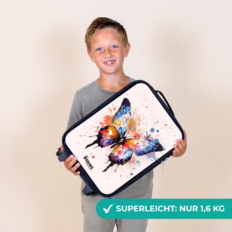Kinderkoffer - Schmetterlingsexplosion — 2