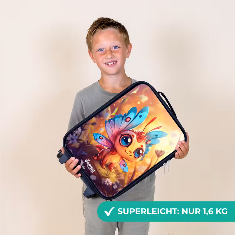 Kinderkoffer - Valerio schmetterlingsartig — 2