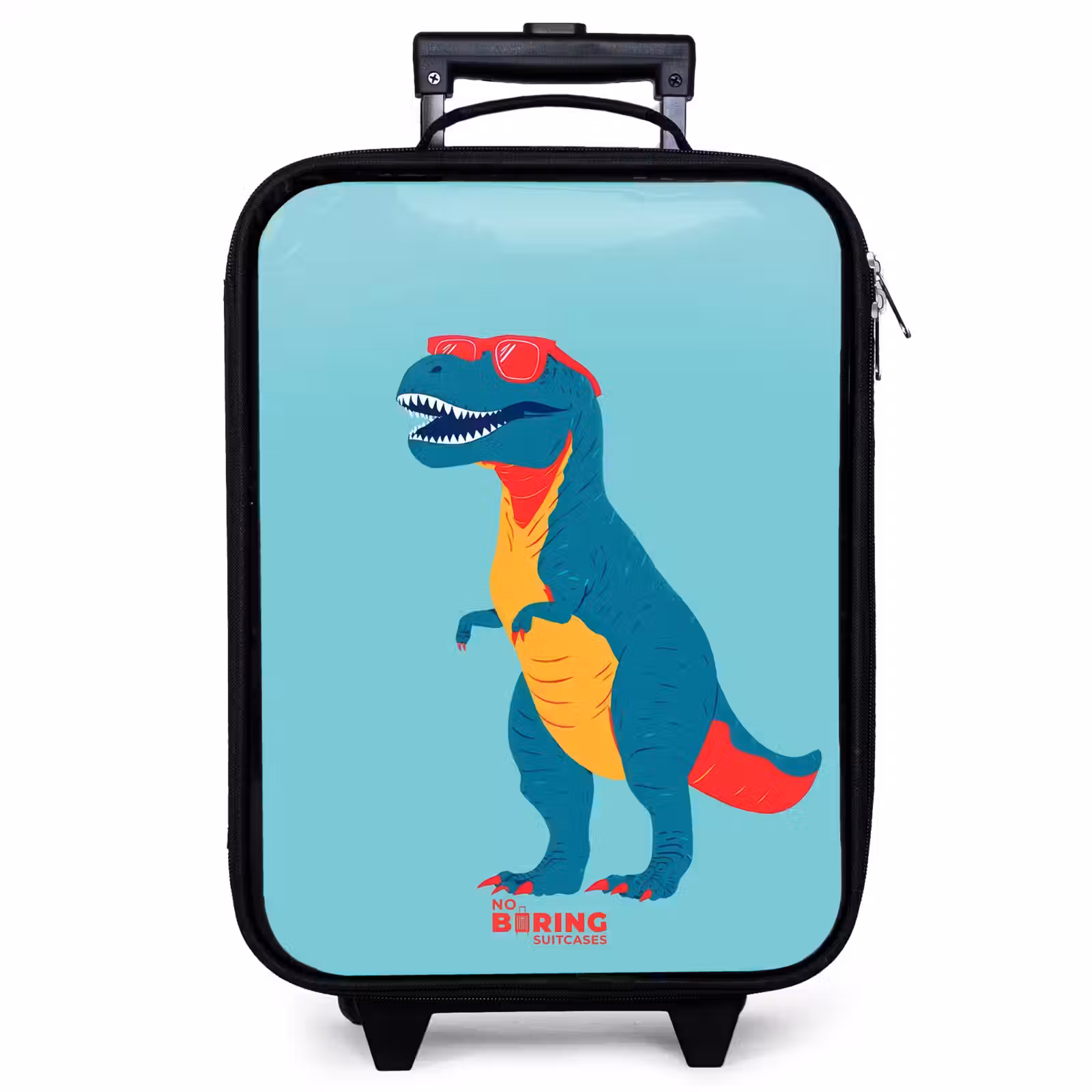 Kinderkoffer - Cooler T. rex mit Sonnenbrille — 1