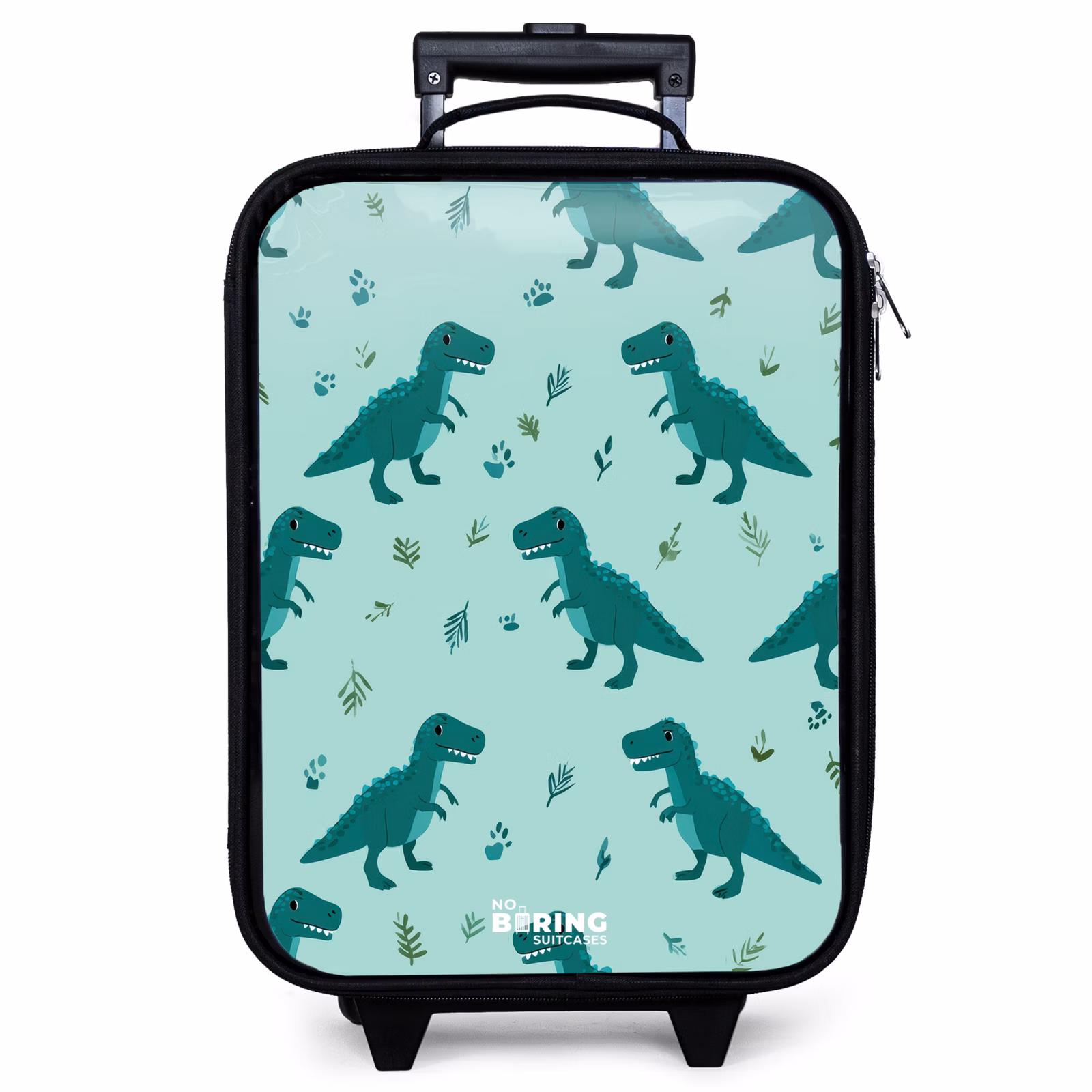 Kinderkoffer - Freundlicher T. rex zwischen den Spuren — 1