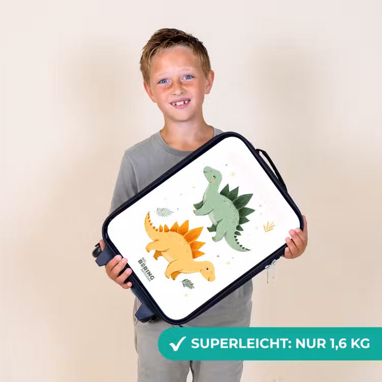 Kinderkoffer - Fröhliche Stegosaurus-Freunde — 2