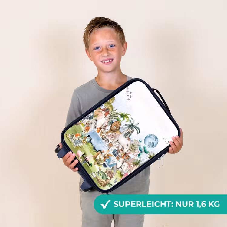 Kinderkoffer - Van voll mit Tieren — 2