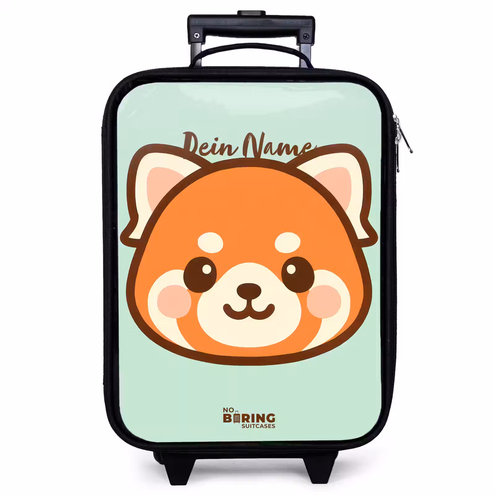 Kinderkoffer - Kawai - Roter Panda - Grün — 1