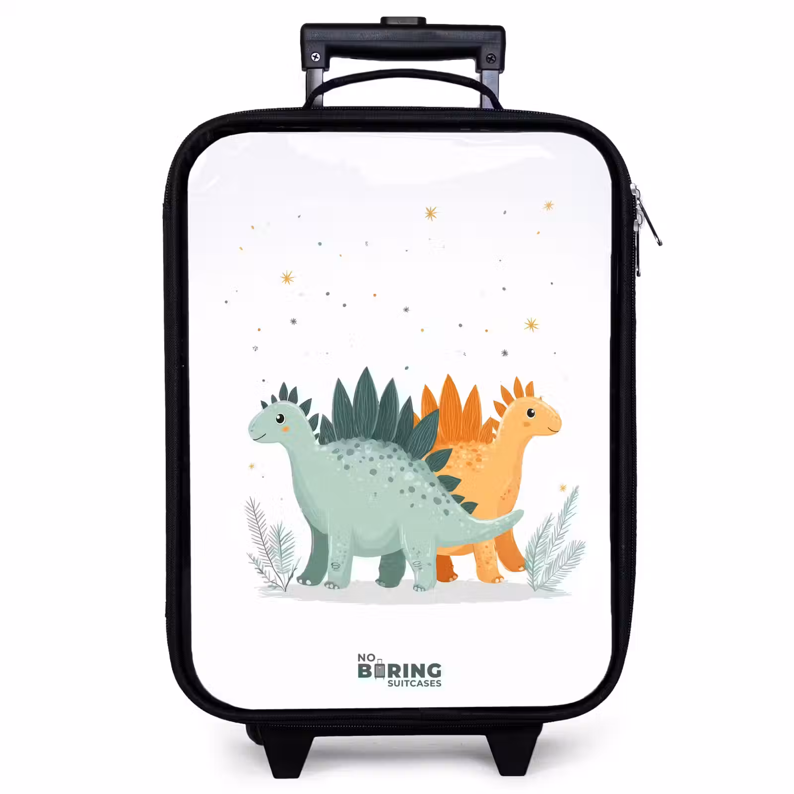 Kinderkoffer - Stegosaurus-Duo unter Sternenhimmel — 1