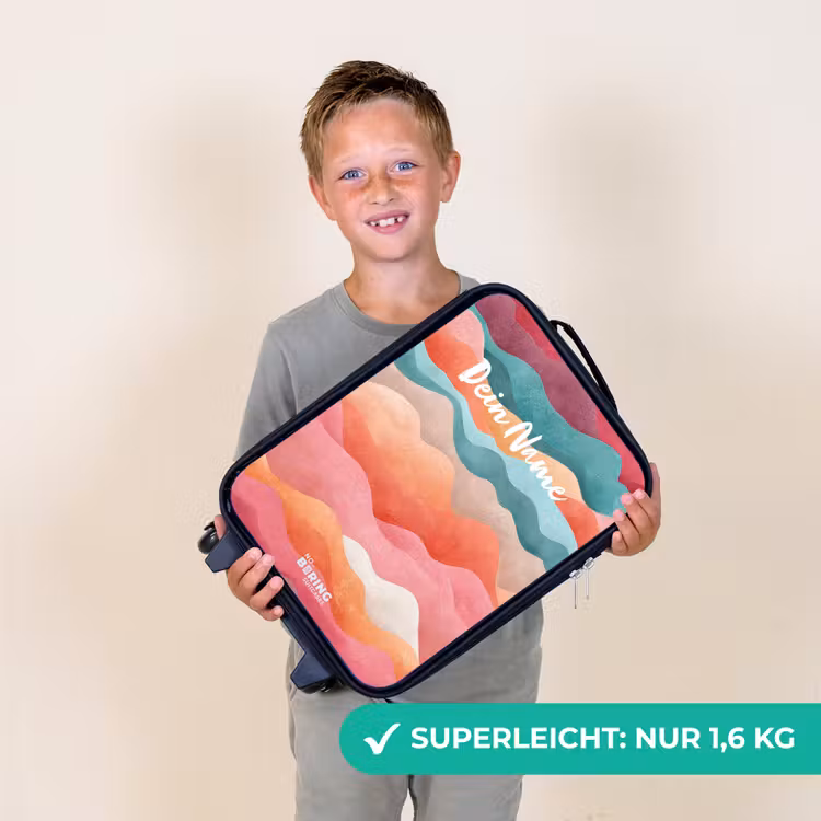 Kinderkoffer - Abstrakte Wellen — 2