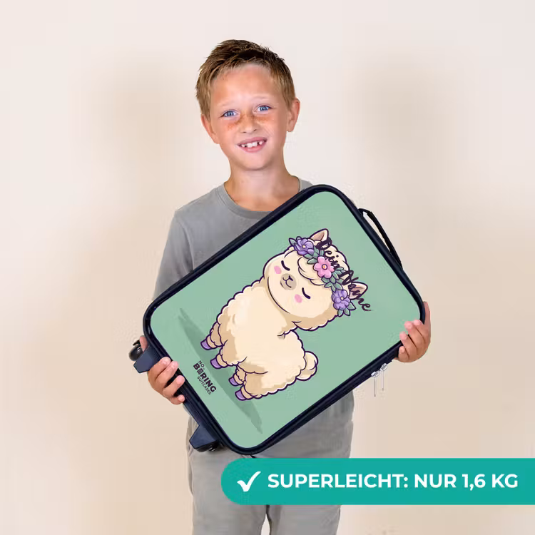 Kinderkoffer - Kawai - Alpaka - Grün — 2