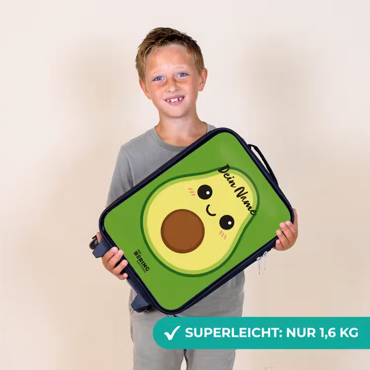 Kinderkoffer - Kawai - Avocado - Grün — 2