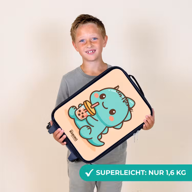 Kinderkoffer - Kawai - Dino - Bubbletea — 2