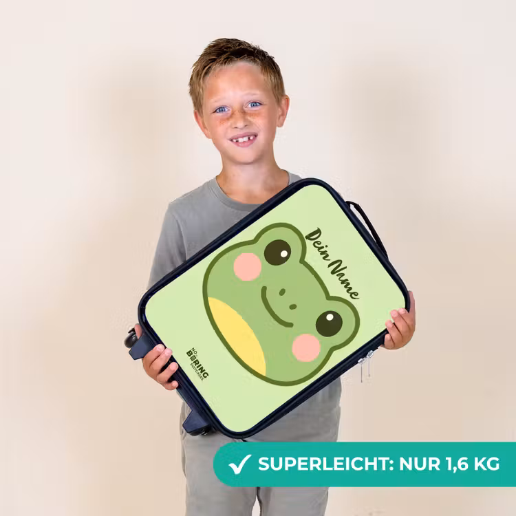 Kinderkoffer - Kawai - Frosch - Grün — 2