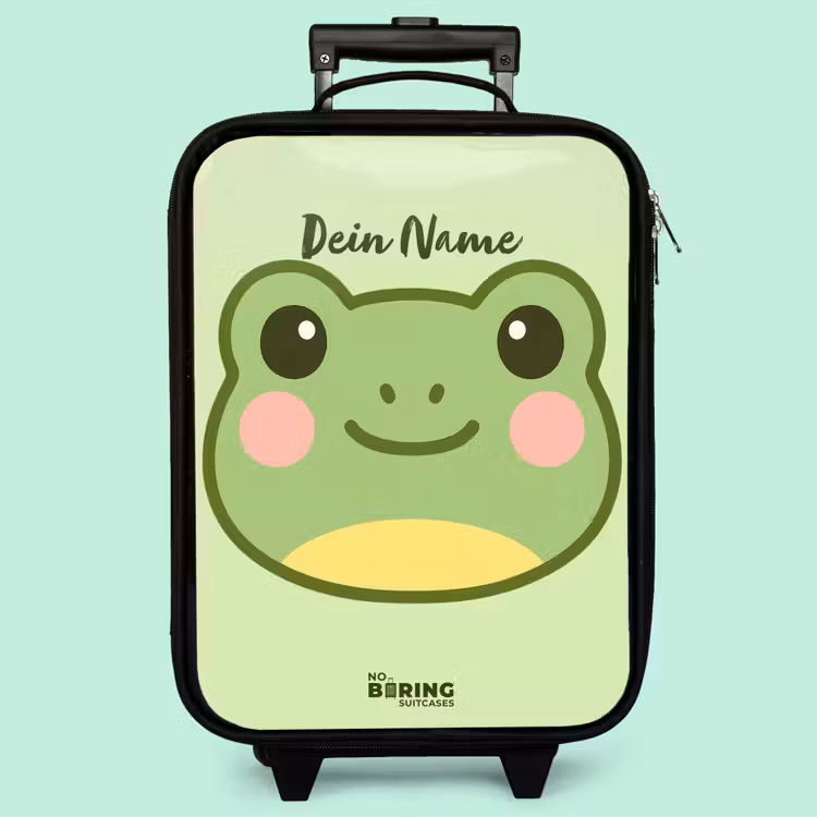 Kinderkoffer - Kawai - Frosch - Grün — 3