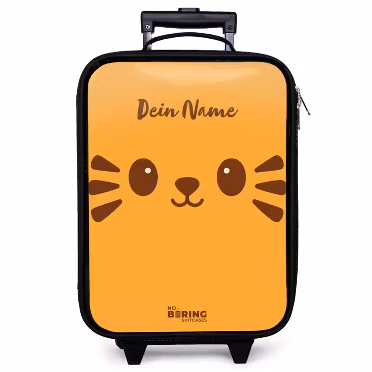 Kinderkoffer - Kawai - Tiger - Orange — 1