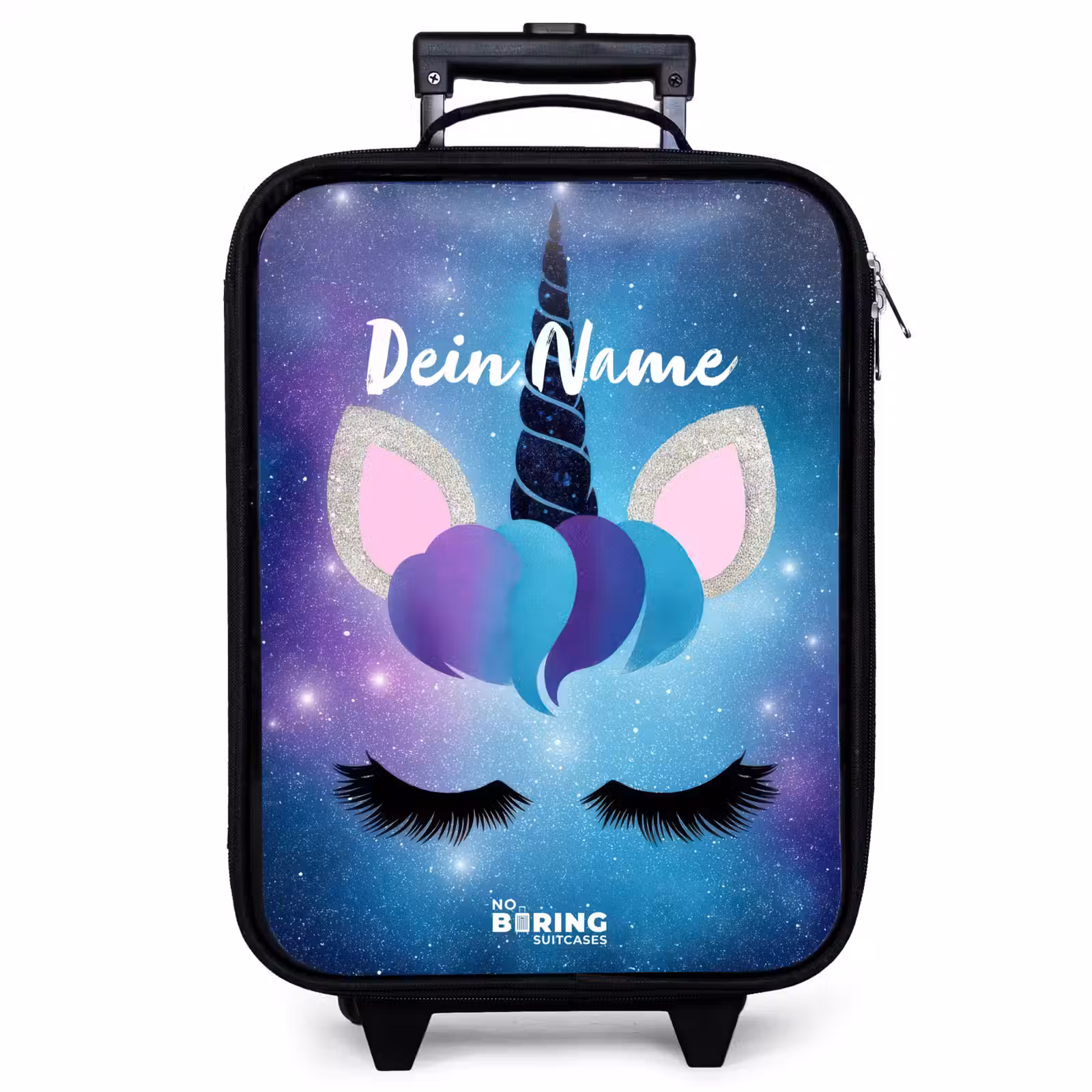 Kinderkoffer - Einhorn auf einem Sternenhimmel Hintergrund — 1