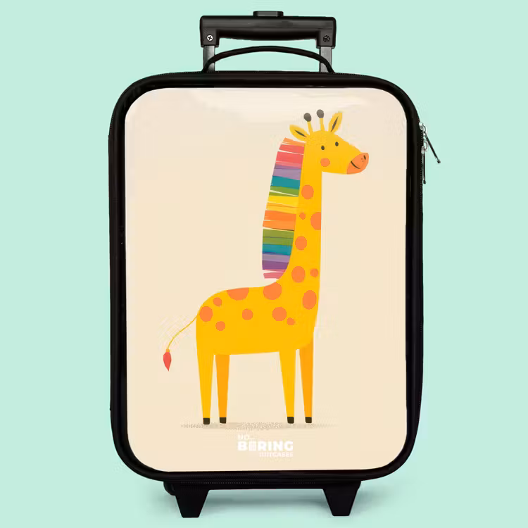 Kinderkoffer - Giraffe - Tier - Farbenfroh — 3