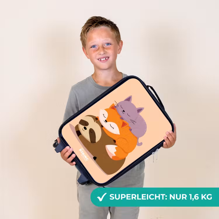 Kinderkoffer - Tiere - Schlafen - Gemeinsam — 2