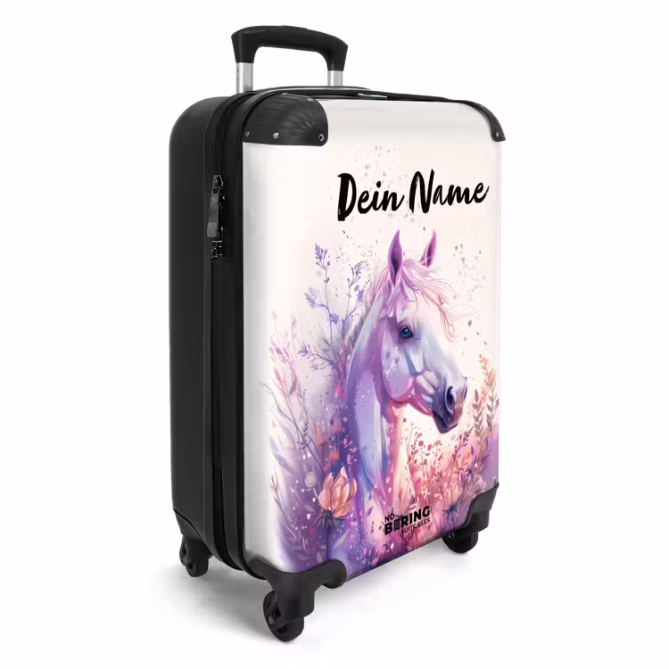 Koffer mit Name - Perlenartiges Pony — 2