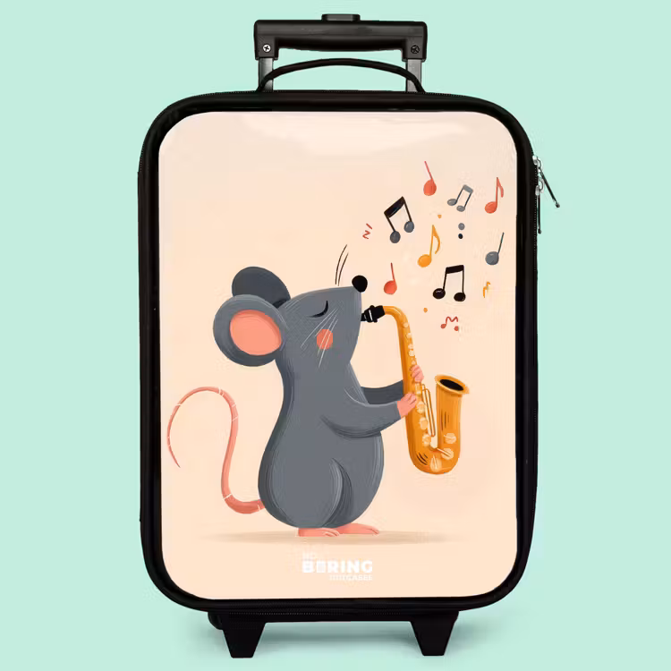 Kinderkoffer - Maus - Saxophon - Musik — 3