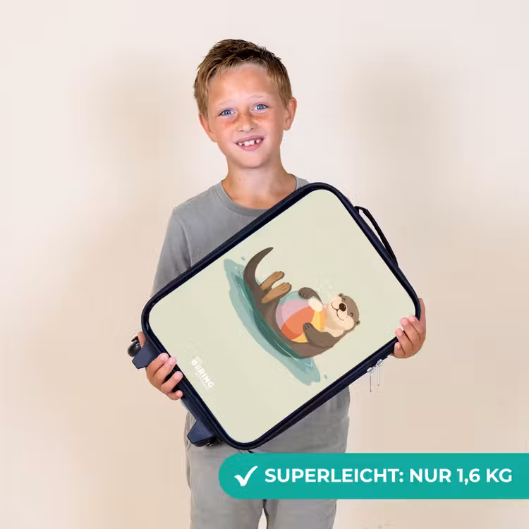 Kinderkoffer - Otter - Strandball - Wasser — 2