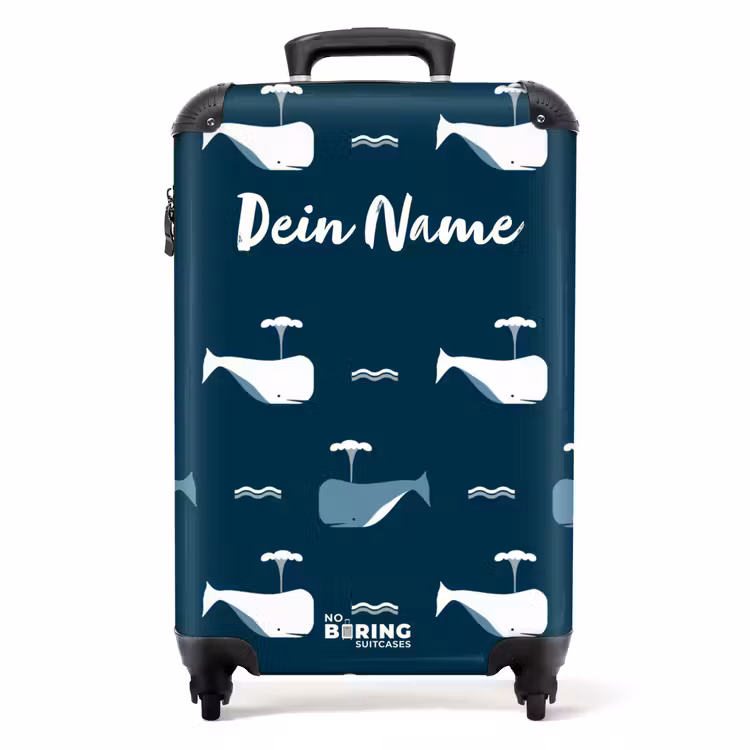 Koffer mit Name - Welt der Wale — 1