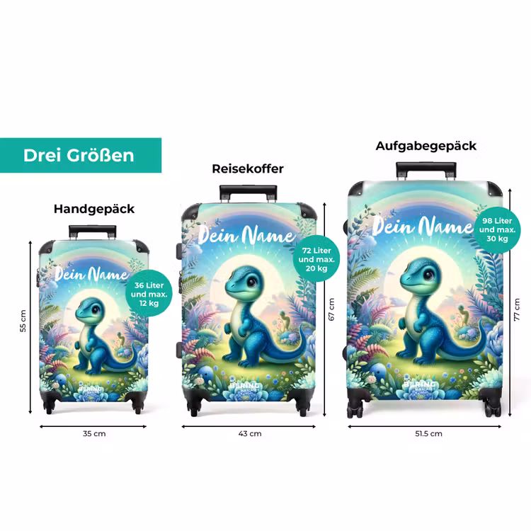 Koffer mit Name - Django Dino — 3