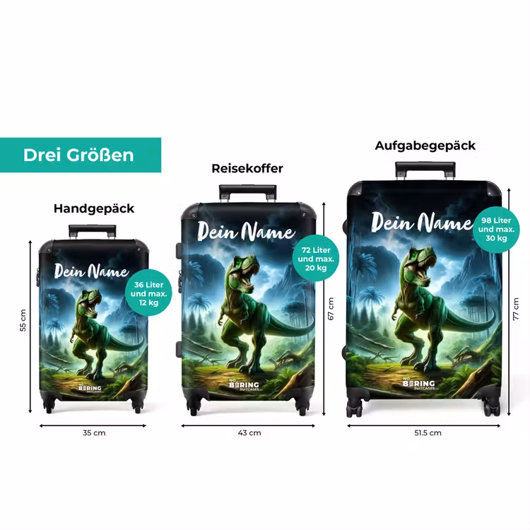 Koffer mit Name - Junglosaurus — 3