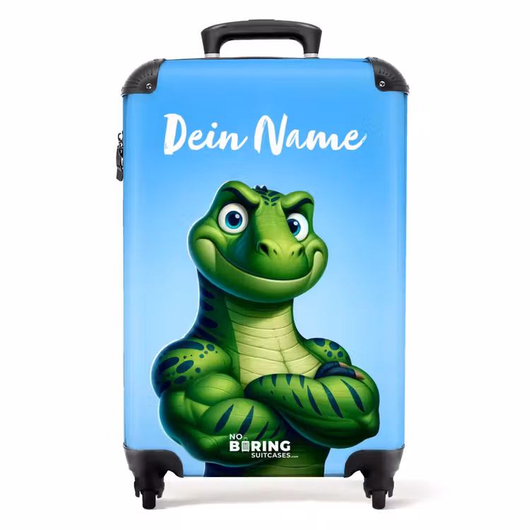 Koffer mit Name - Muskelsaurus — 1