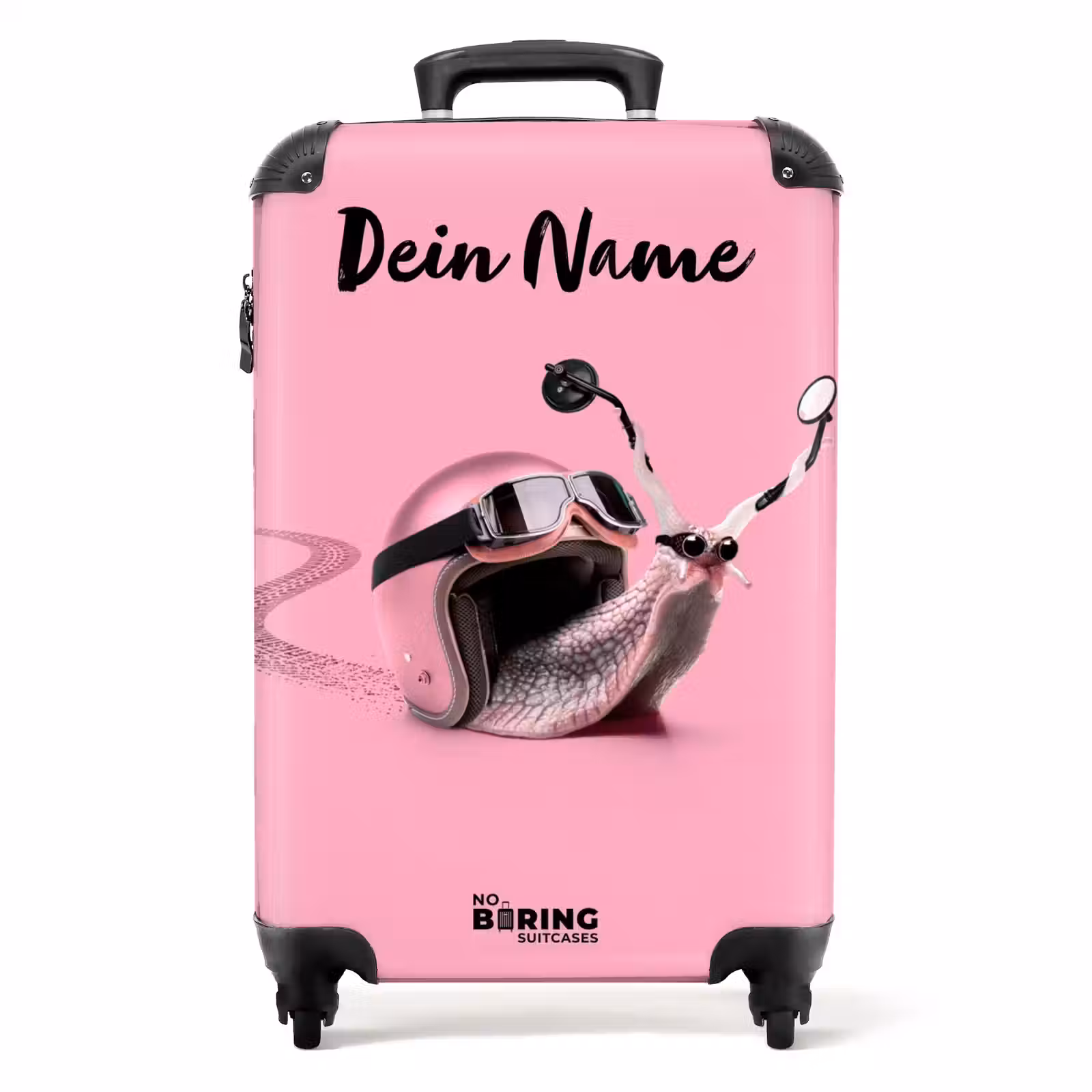 Koffer mit Name - Escar-Go - Rosa — 1