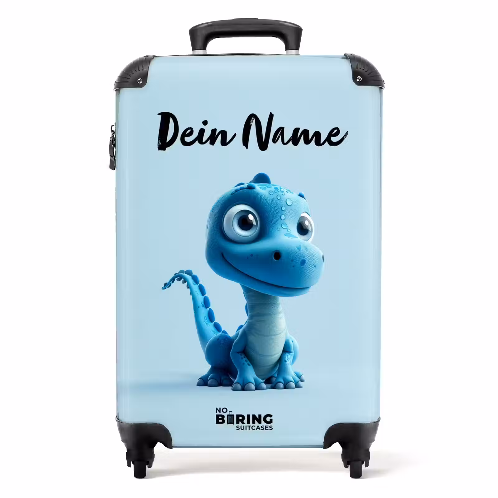 Koffer mit Name - Glücklicher Bronto — 1