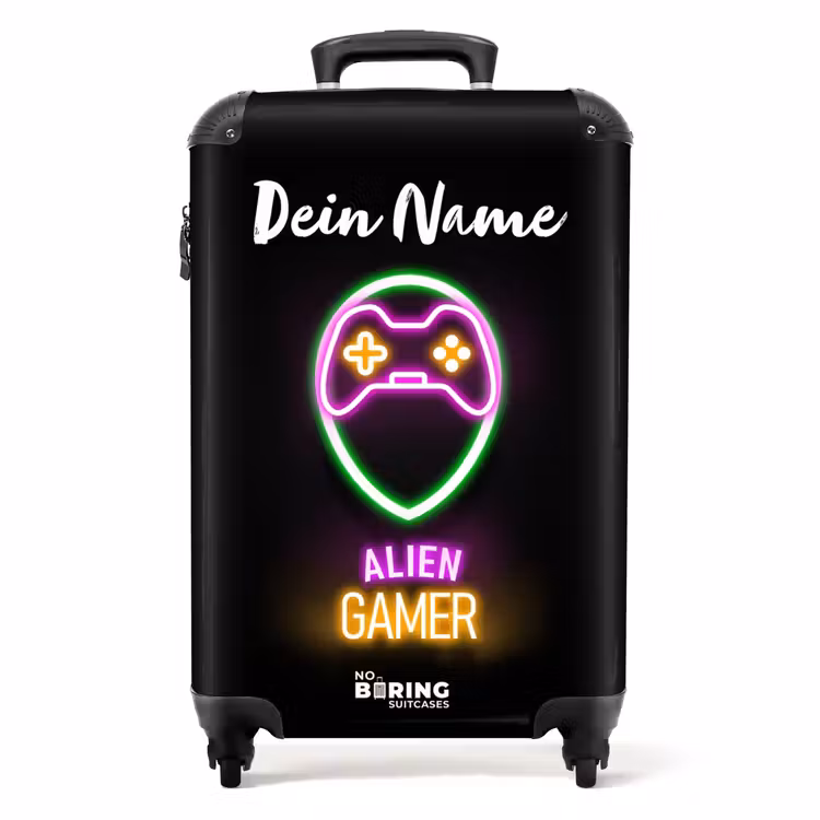 Koffer mit Name - Alien Gamer — 1