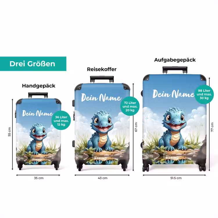 Koffer mit Name - Darius Dino — 3