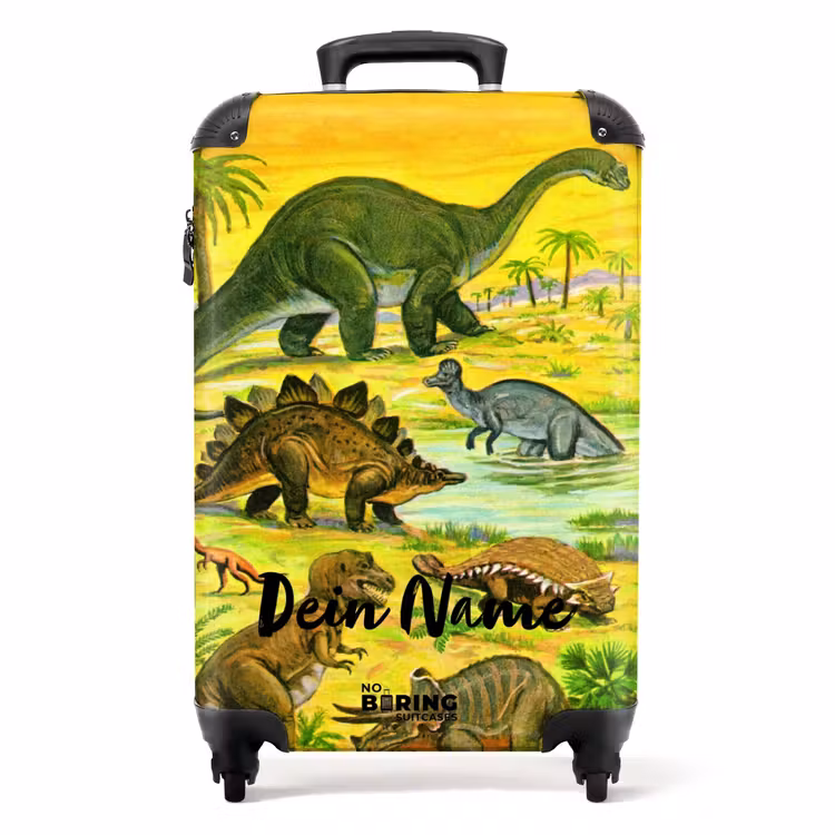 Koffer mit Name - Dinosaurier im Dinosaurierland — 1