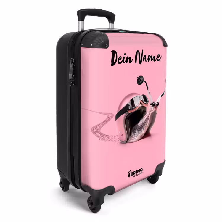 Koffer mit Name - Escar-Go - Rosa — 2