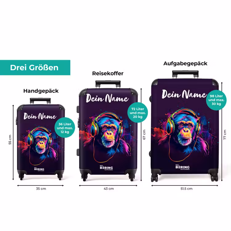 Koffer mit Name - Pavian Beats — 3