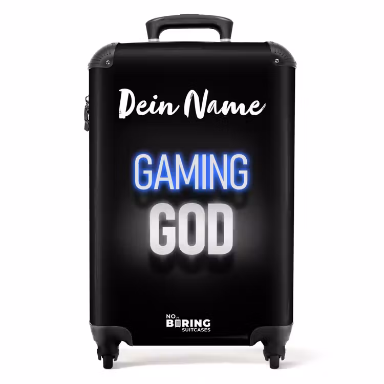 Koffer mit Name - Spielender Gott — 1