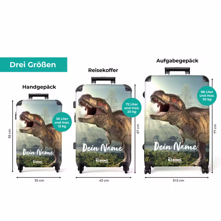 Koffer mit Name - Thijs Tyrannosaurus — 3