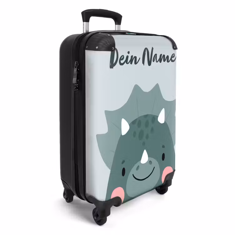 Koffer mit Name - Tigo Triceratops — 2